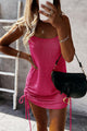 Women’s Summer Drawstring Mini Dress | Sleeveless