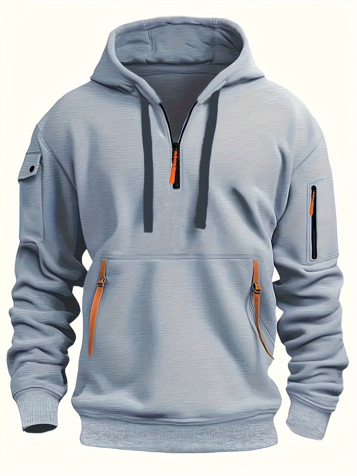 Kingston - Men's Durable Outdoor Zip-Up Hoodie