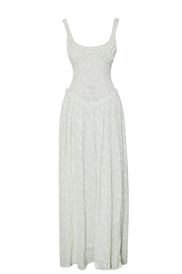 Women’s Corset Slit Dress | Maxi