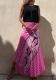 Women’s Casual Maxi Skirt | Elastic Waist