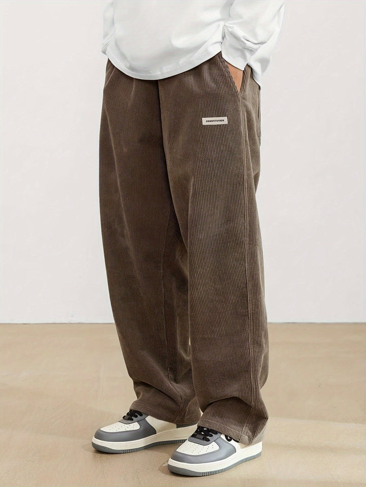Men’s Corduroy Pants | Wide Leg
