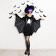 Women’s Halloween Costume Dress | Spider & Web Print