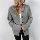 Women’s Button-Up Knit Cardigan | Hooded