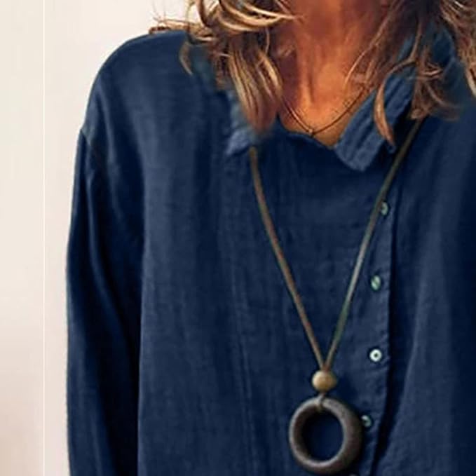 Women’s Button Front Long Sleeve Shirt | Casual