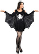 Women’s Halloween Costume Dress | Spider & Web Print