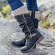 Women’s Knee-High Boots | Buckle Detail