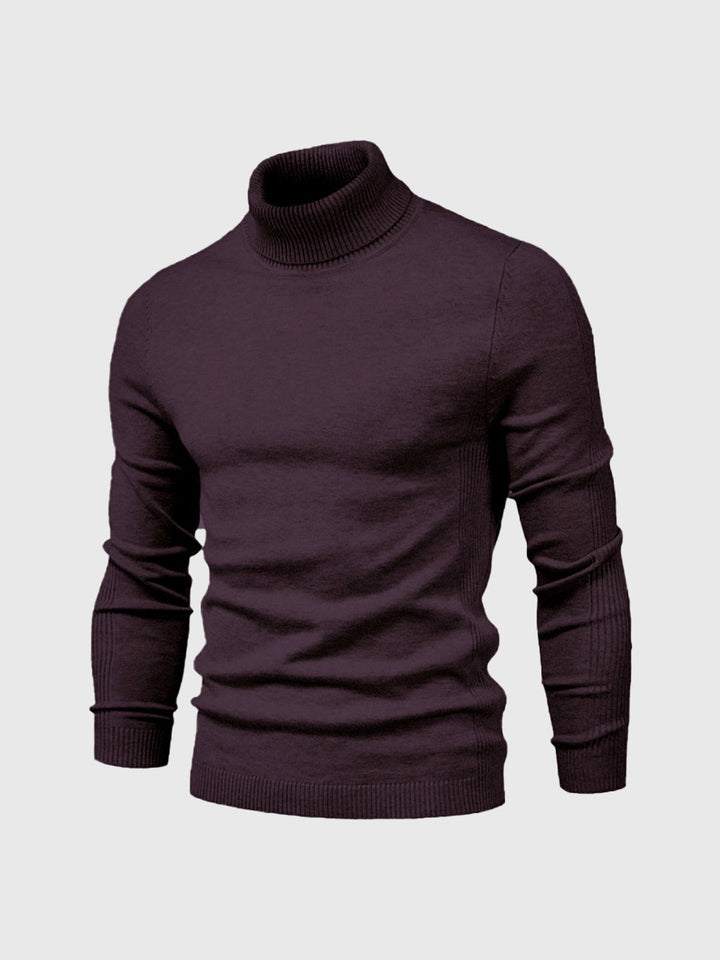 Men’s Turtleneck Sweater | Slim Fit