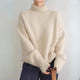 Women's Oversized Sweater with Turtleneck | Long Sleeve