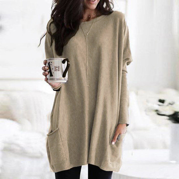 Women’s Oversized Long Sleeve Tunic | Casual Style