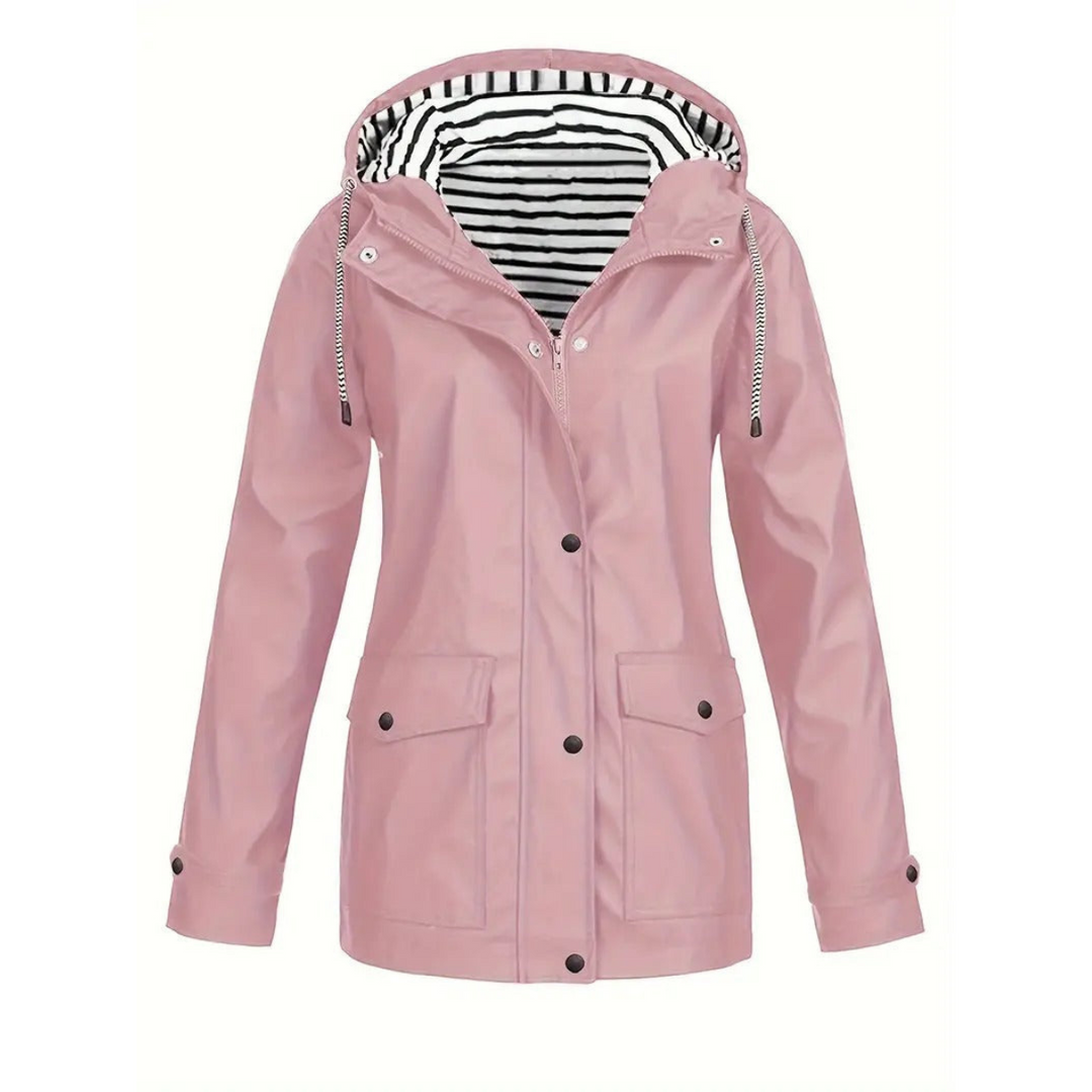 Women’s Adjustable Rain Coat | Hoodie