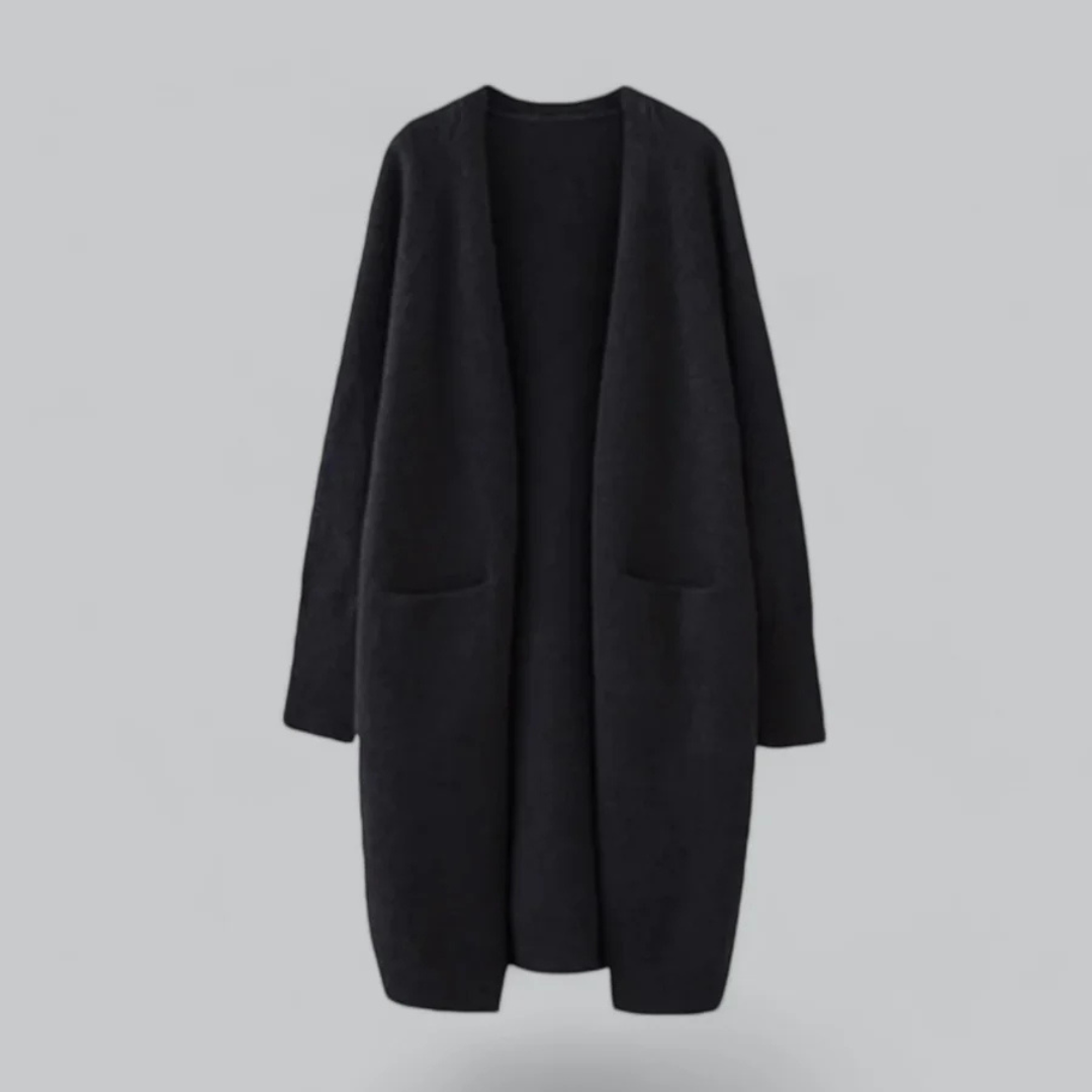 Women’s Long Knit Cardigan | Open Front