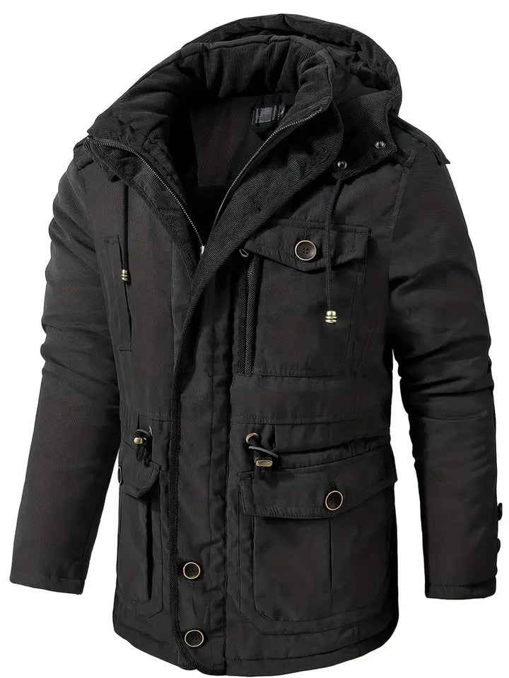 Theodore - Men's Insulated Waterproof Winter Coat with Fleece Interior
