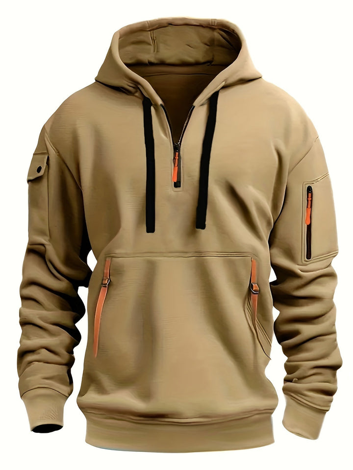 Kingston - Men's Durable Outdoor Zip-Up Hoodie