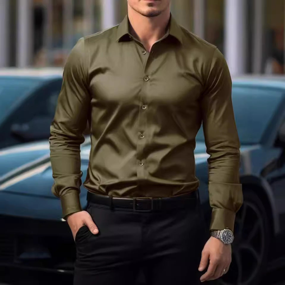 Men’s Tapered Shirt | Long Sleeve
