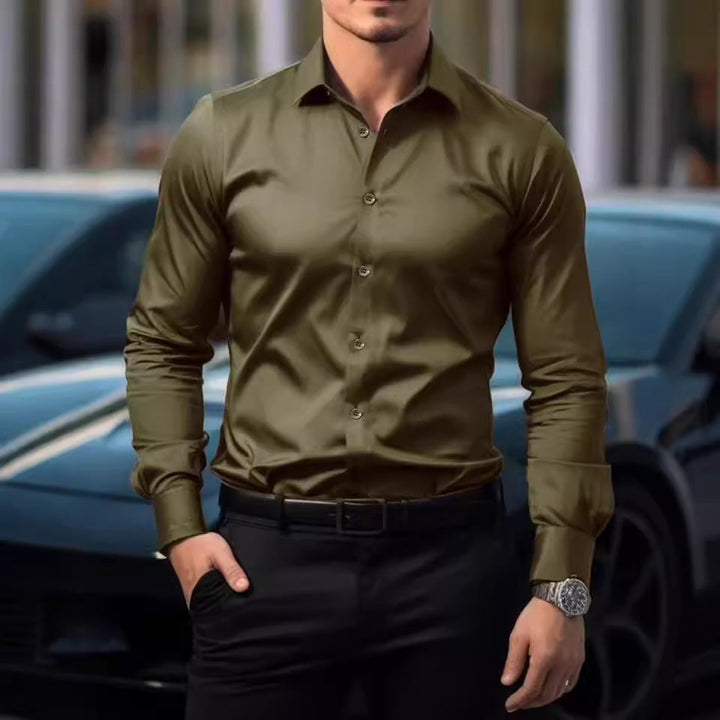 Men’s Tapered Shirt | Long Sleeve