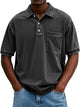 Men’s Washed Polo Shirt | Chest Pocket