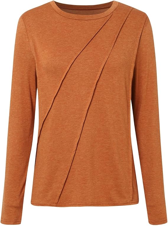Women’s Draped Long Sleeve Top | Casual