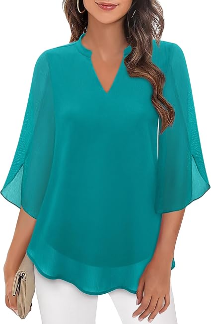 Women’s Elegant Casual Blouse | Long Sleeve