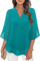 Women’s Elegant Casual Blouse | Long Sleeve