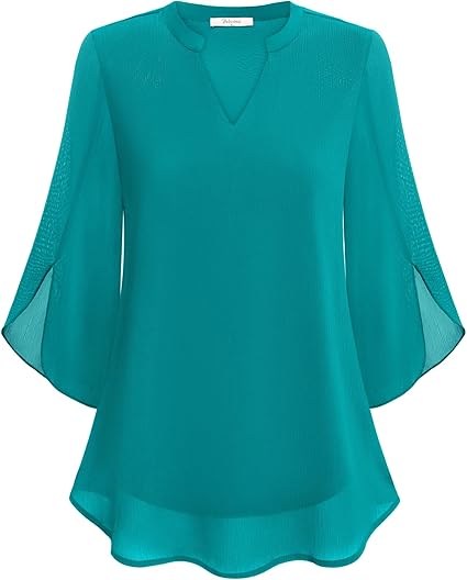 Women’s Elegant Casual Blouse | Long Sleeve