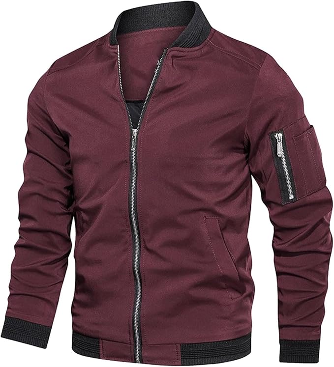 Women’s Zip-Up Bomber Jacket | Casual