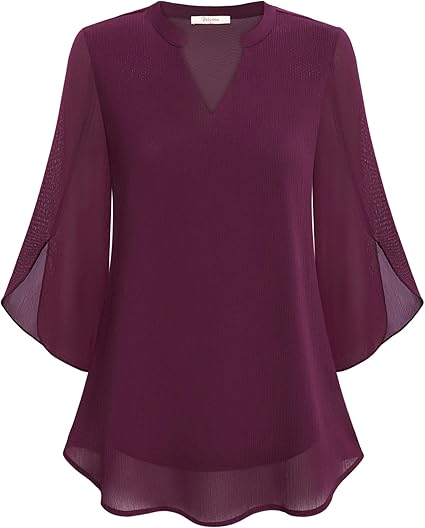 Women’s Elegant Casual Blouse | Long Sleeve