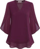 Women’s Elegant Casual Blouse | Long Sleeve