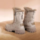 Women’s Ankle Winter Boots | Trim Detail