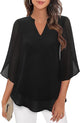 Women’s Elegant Casual Blouse | Long Sleeve