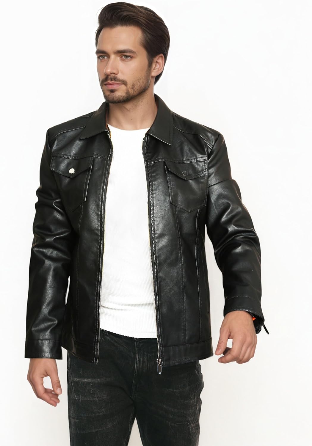 Men’s Casual Jacket | Zip-Up