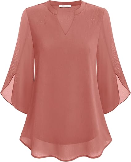 Women’s Elegant Casual Blouse | Long Sleeve