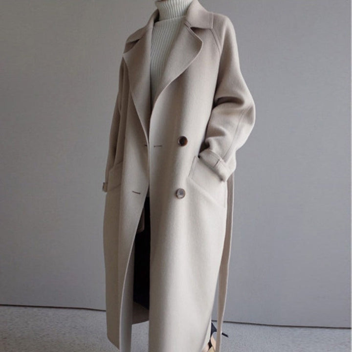Women’s Double-Breasted Trench Coat | Belted