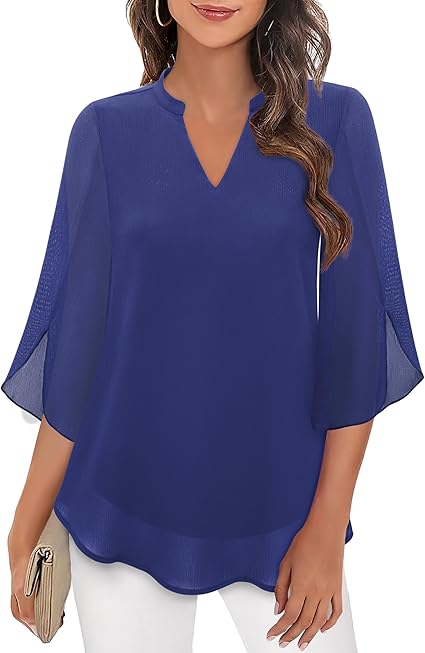 Women’s Elegant Casual Blouse | Long Sleeve