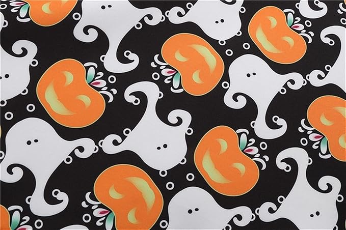 Women’s Halloween Costume Dress | Pumpkin & Ghost Print