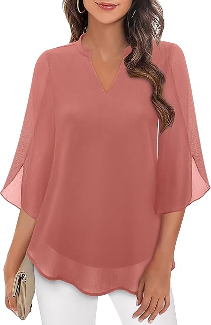Women’s Elegant Casual Blouse | Long Sleeve