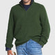 Men’s Ribbed Half-Zip Jumper | Long Sleeve