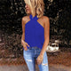 Women’s Twist Neck Halter Top | Sleeveless
