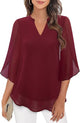 Women’s Elegant Casual Blouse | Long Sleeve