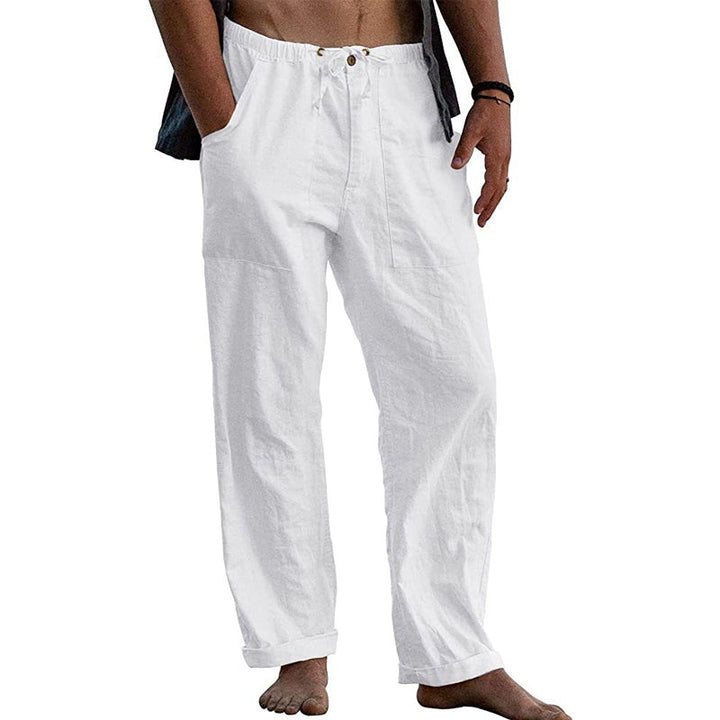 Ryder - Men's Casual Solid Color Cotton Linen Pants