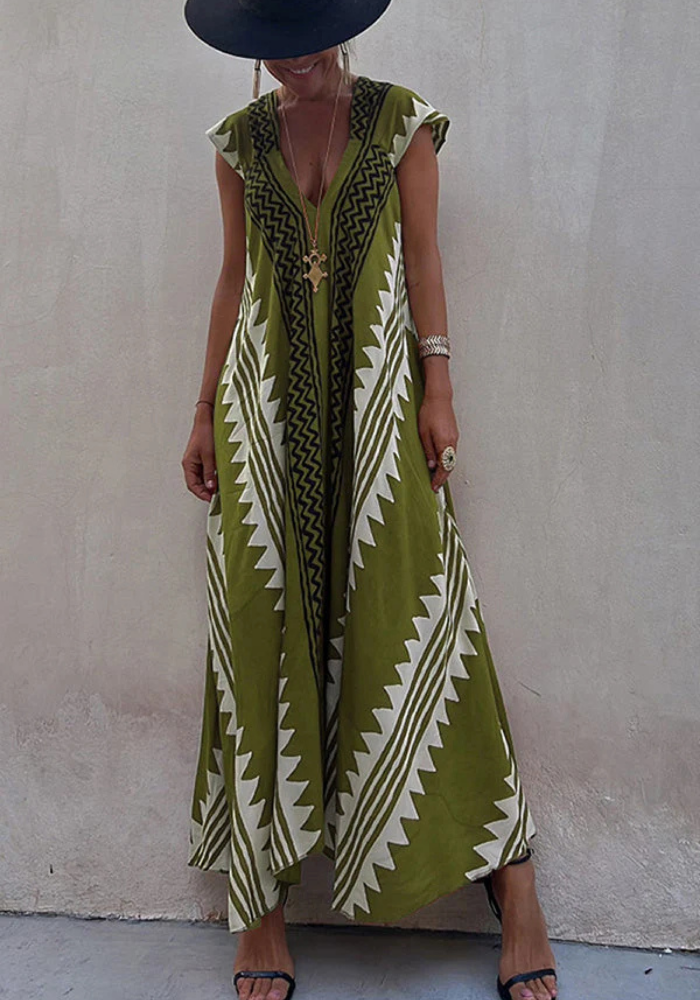 Ayanna | Women’s Beach Loose Fit Dress | Maxi