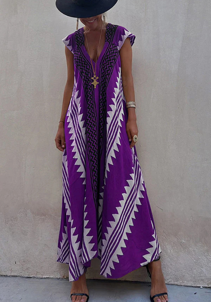 Ayanna | Women’s Beach Loose Fit Dress | Maxi