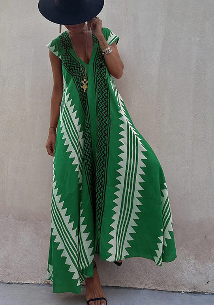 Ayanna | Women’s Beach Loose Fit Dress | Maxi