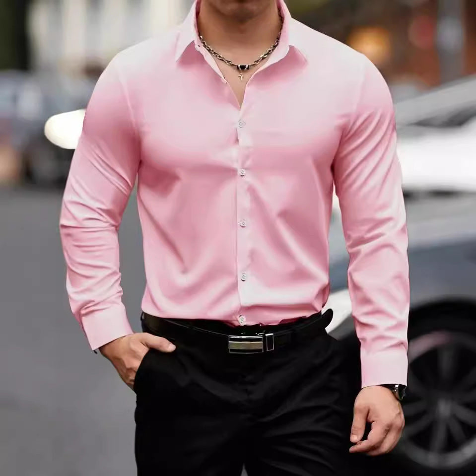 Men’s Tapered Shirt | Long Sleeve
