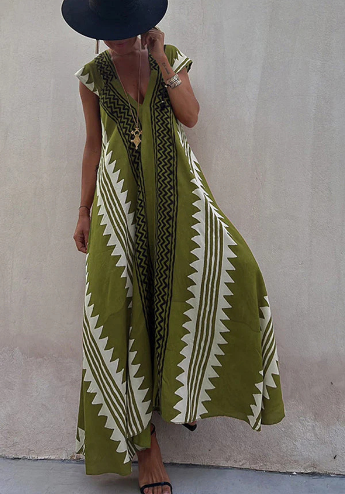 Ayanna | Women’s Beach Loose Fit Dress | Maxi