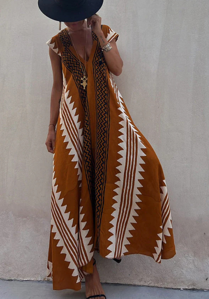 Ayanna | Women’s Beach Loose Fit Dress | Maxi