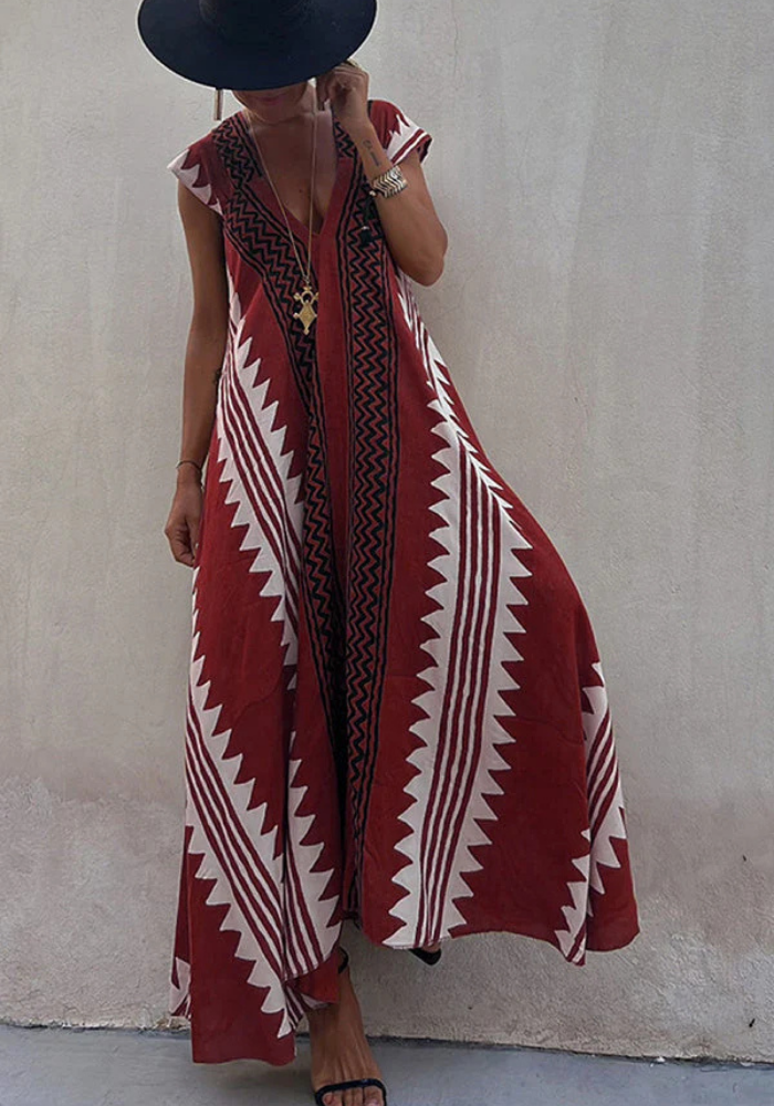 Ayanna | Women’s Beach Loose Fit Dress | Maxi