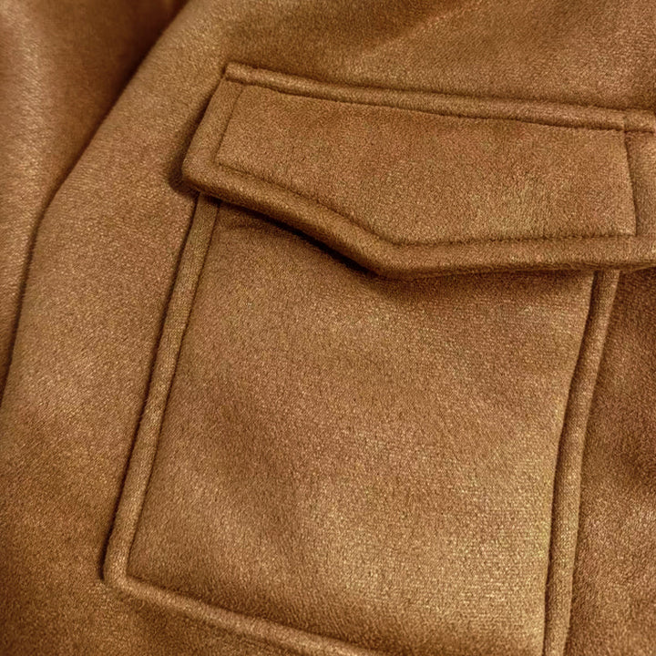 Joseph - Men's Thick Multi-Pocket Jacket with Lapel for Winter