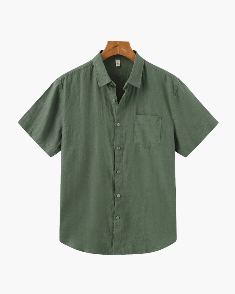 Men’s Casual Button Down Shirt | Short Sleeve