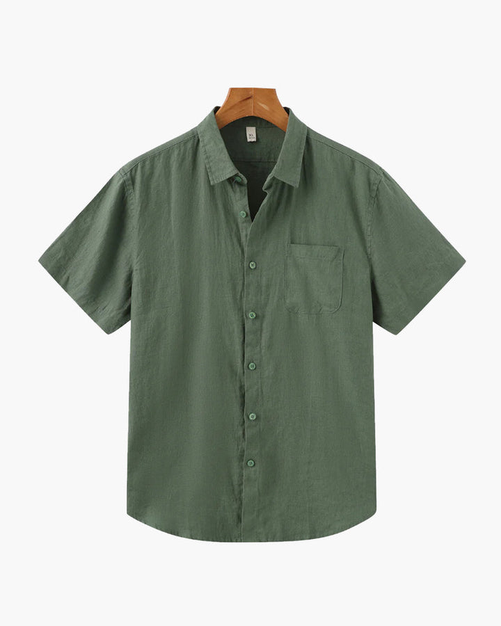 Men’s Casual Button Down Shirt | Short Sleeve