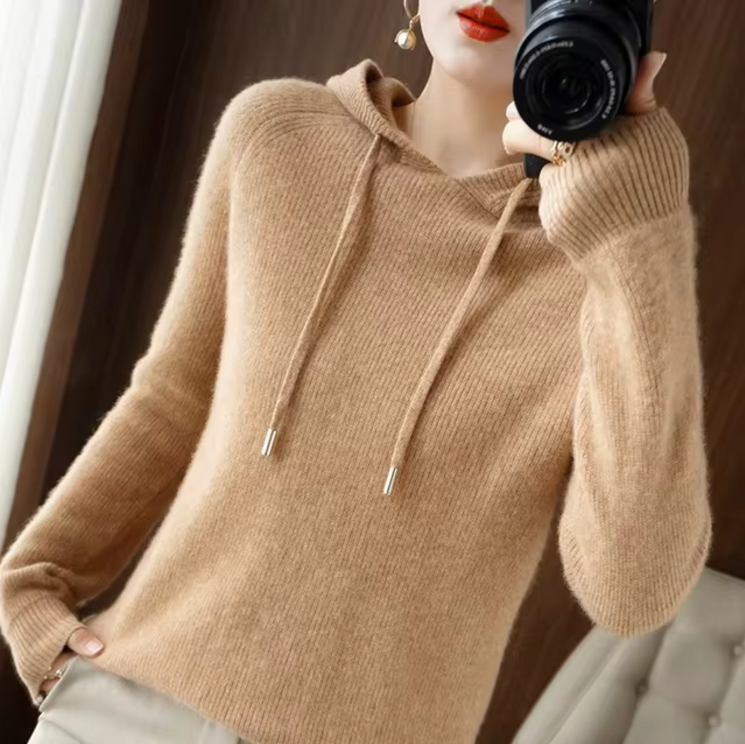 Women’s Knit Hoodie | Long Sleeve